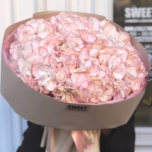 Buchet Hortensia Roz – 7 buc 