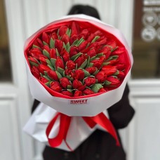 Buchet Red Passion Tulips